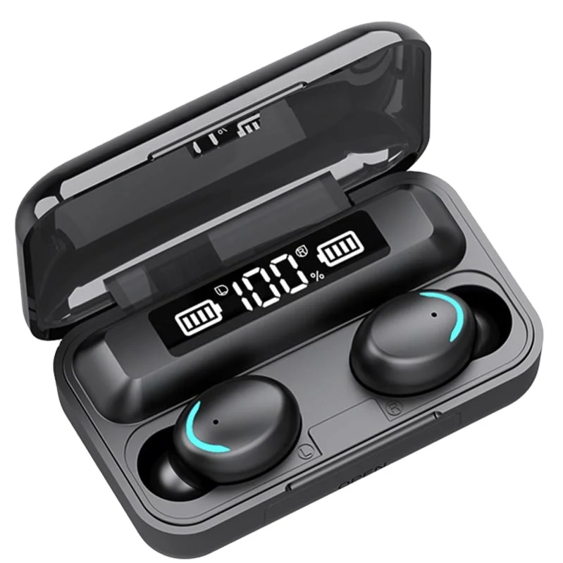 

F9-5C Mini Wireless Powerbank Emergency Rechargeable Headset Earphone IPX7 Waterproof