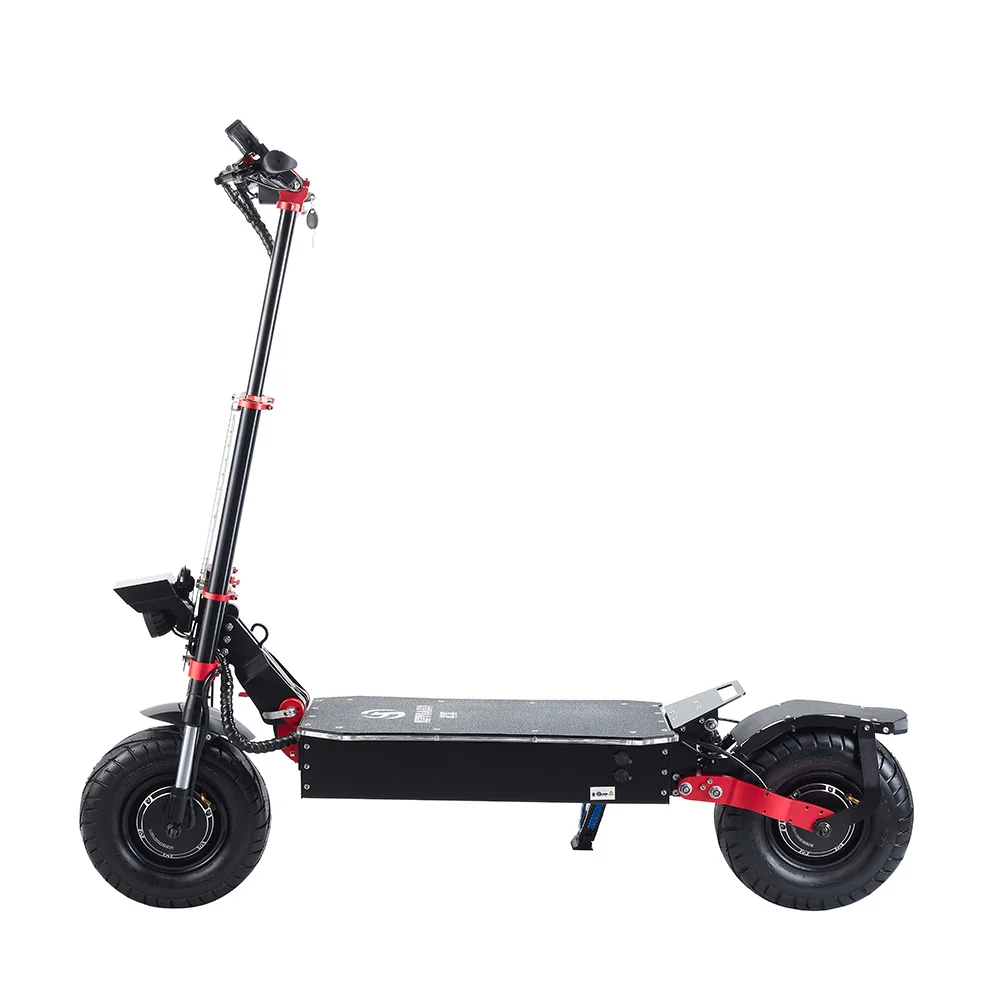 

Scooters self-balancing electric scooters 5600W Folding electric scooter for adults EU Germany Warehouse, Black and red details