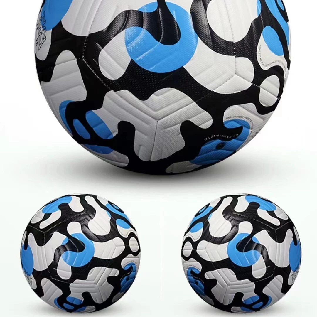 

Football manufacturers custom PU/PVC Classic World Cup size 5 football students adult training match football, Customize color