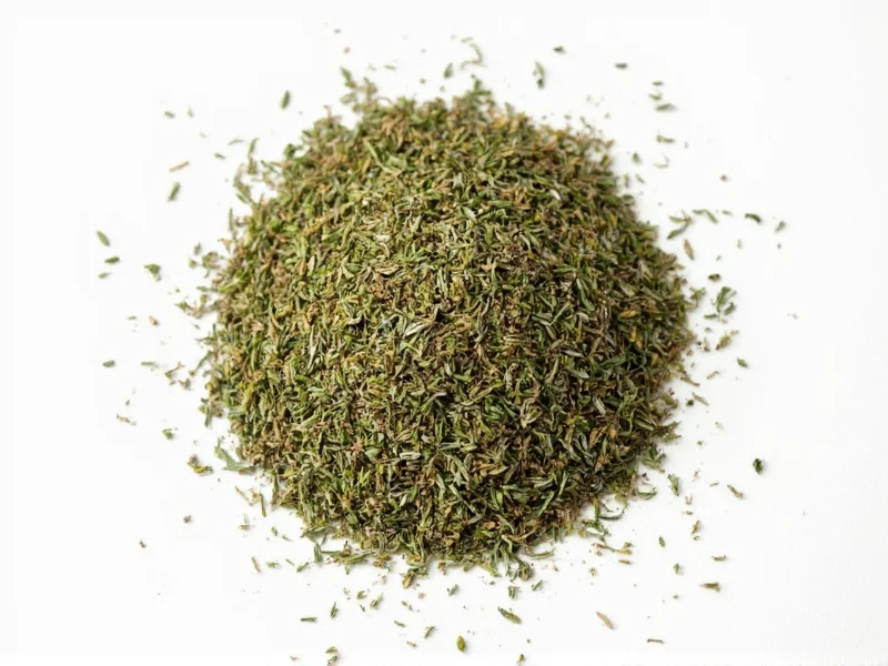 Dried Thyme to Ground Thyme Conversion: 1:1 Ratio Explained