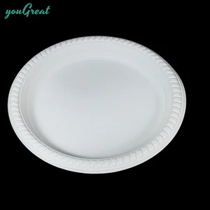 Image of Y16 bamboo compostable plates set disposable biodegradable and compostable party supplies sugarcane plates wholesales factory