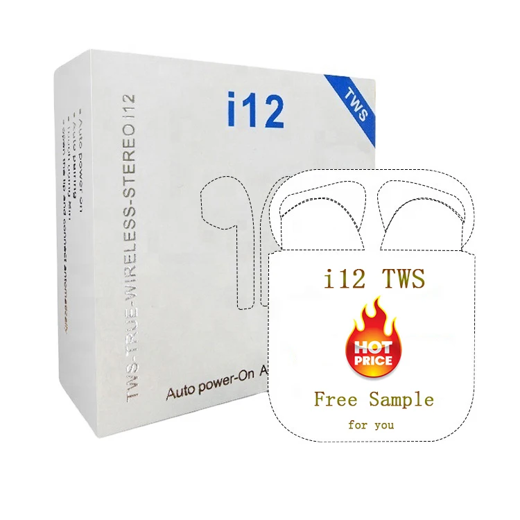 

In Stock Mini Audifonos 5.0 True Wireless I12 i12 Tws Headphone Earphone