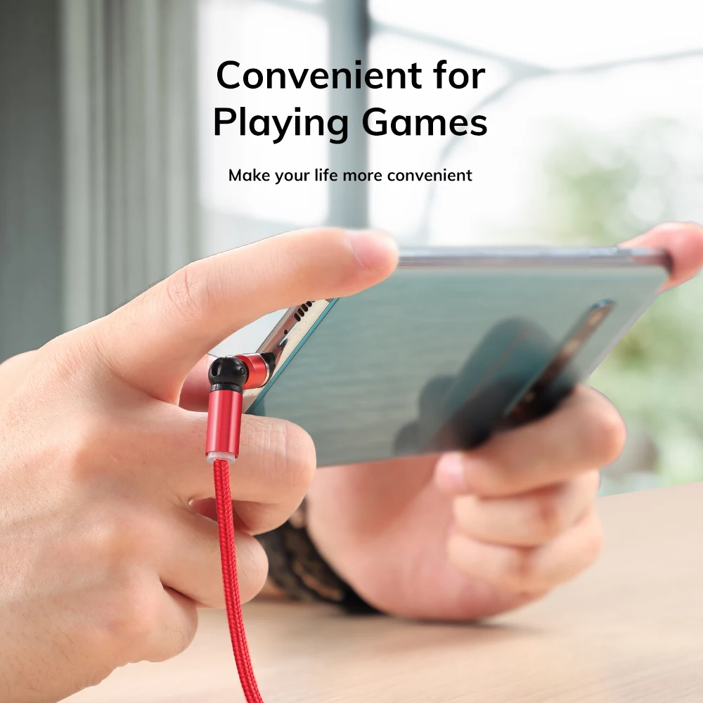 
Free Shipping TOPK AM68 1M Ball Shape 540 Rotation Multi Function 8 Pin USB Type C Magnetic Cable 