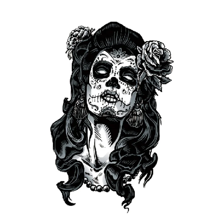 

Wholesale 2021 New dark style DIY Non-Toxic tattoo sticker temporary, Cmyk