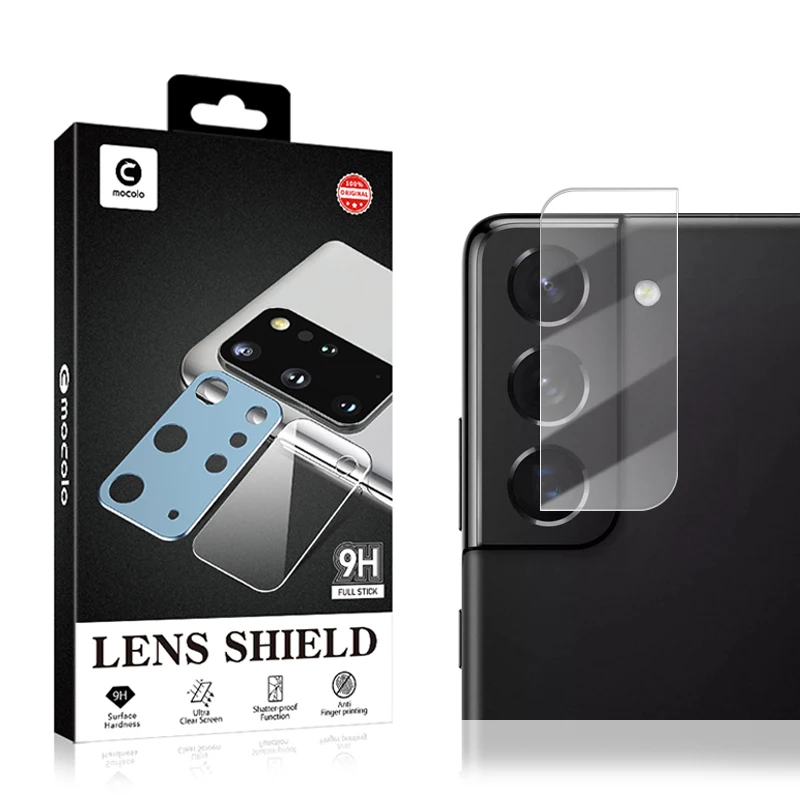 

2021 Newest 9H Flexible Tempered Glass Full Coverage Camera Lens Screen Protector for Samsung S21 Plus Protective Film