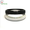 Hight precision CNC spare parts lathe machining 1" sliver anodized aluminum rings