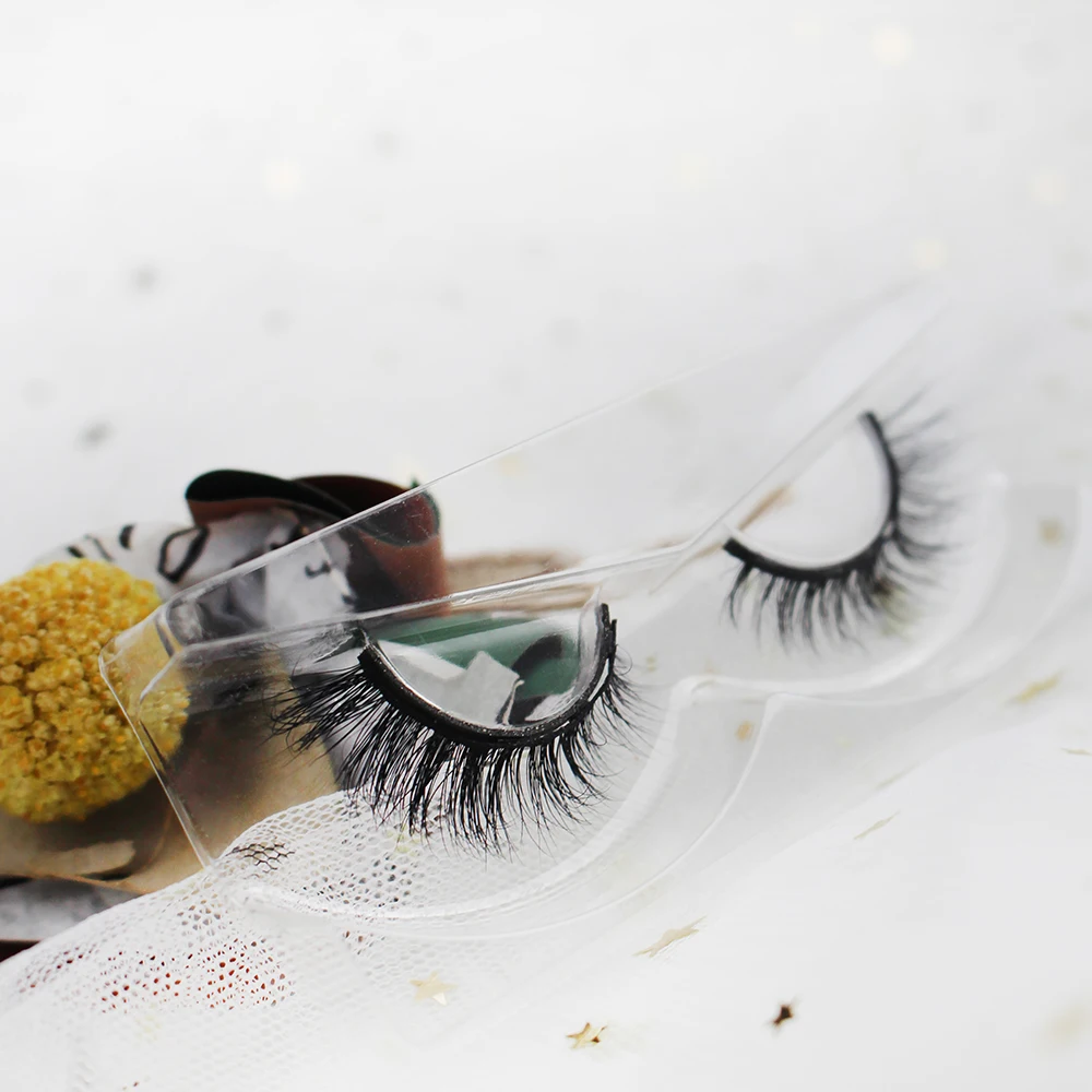 

Lash manufacturer wholesale customized packing box 3d 4d strip lashes magnetic eyeliner eyelashes, Black
