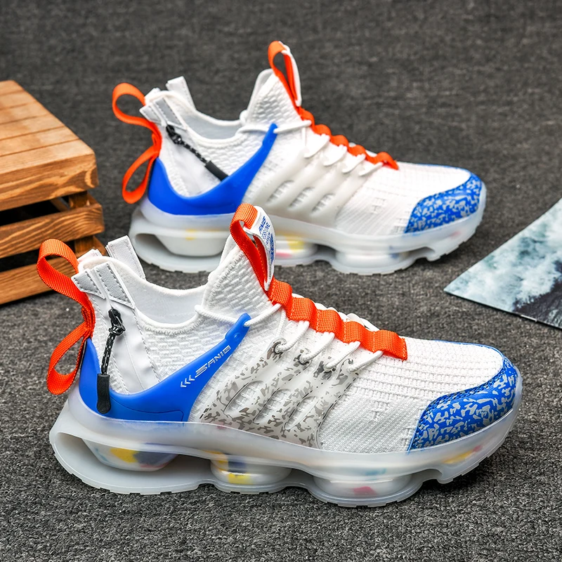 

2021 men Sneakers Male Luxury shoes Mens casual Shoes Trainer white sneake fashion loafers running Shoes for men, White, blue, black