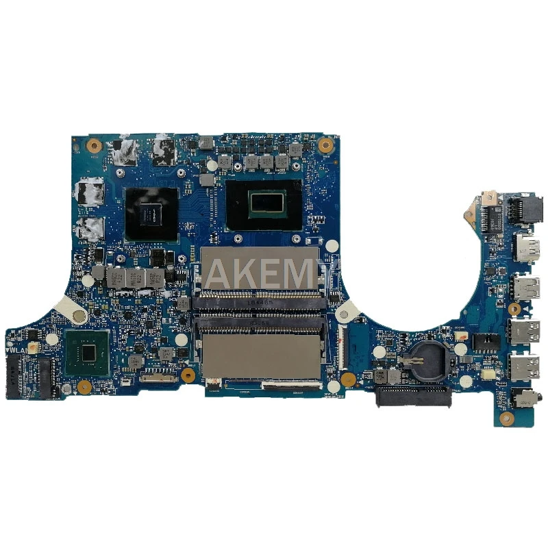 

Akemy FX705GE Motherboard For Asus TUF FX705G FX705GD FX705GE 17.3 inch Mainboard I5-8300H GTX1050TI GDDR5 Laptop motherboard