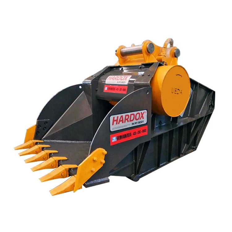 Construction Machinery Parts Jaw Crusher Bucket For Excavator Zx2003