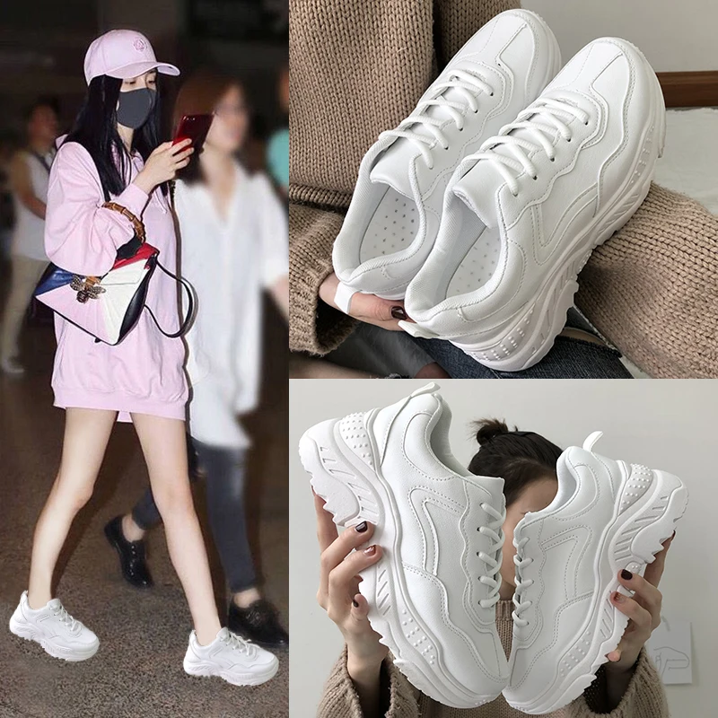 
Comfortable 36-43 Big Size Women Casual Fashion Sneakers White shoes Cheap Price Wholesale Factory Direct 