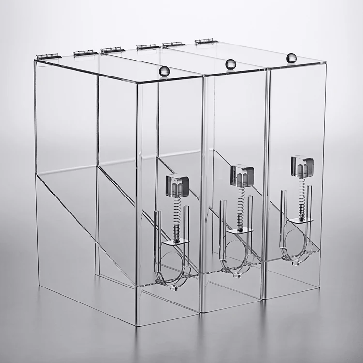 Vonvik Customized Clear Acrylic Dispenser Box For Candy And Coffee Bean Buy Large Clear
