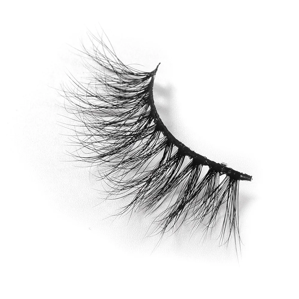 

2021 NEW Wholesale 100% real 15mm 18mm 20mm 25mm 27mm lashes 3d 5d full stri strip mink eye lash vendors, Natural black