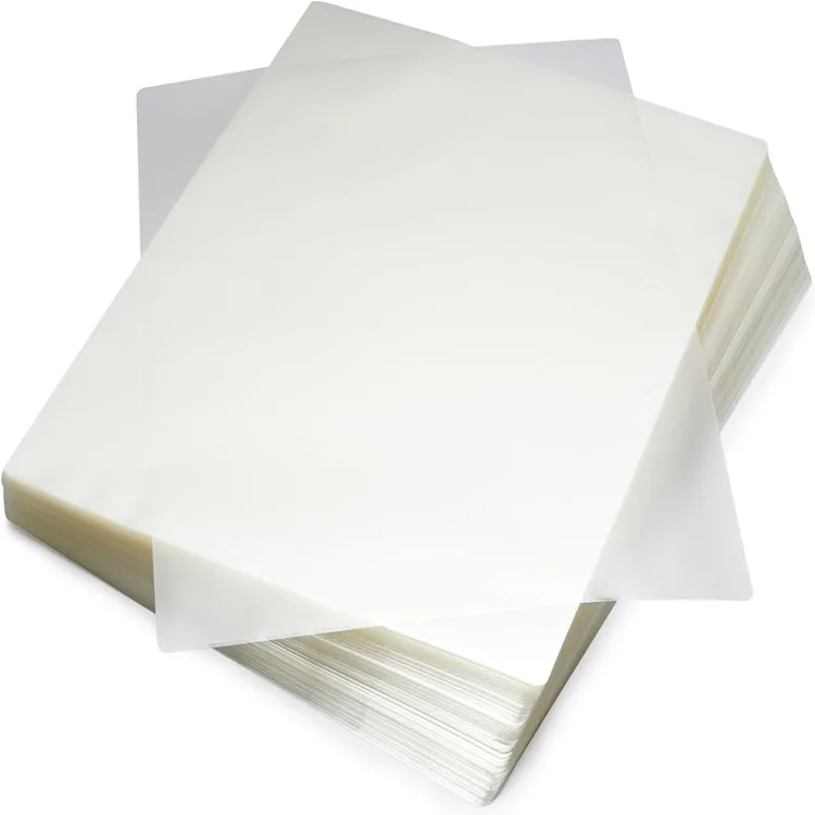 Hot Seller 216*303mm 125mic Laminating Pouches Clear Lamination Sheets Laminating Film A4