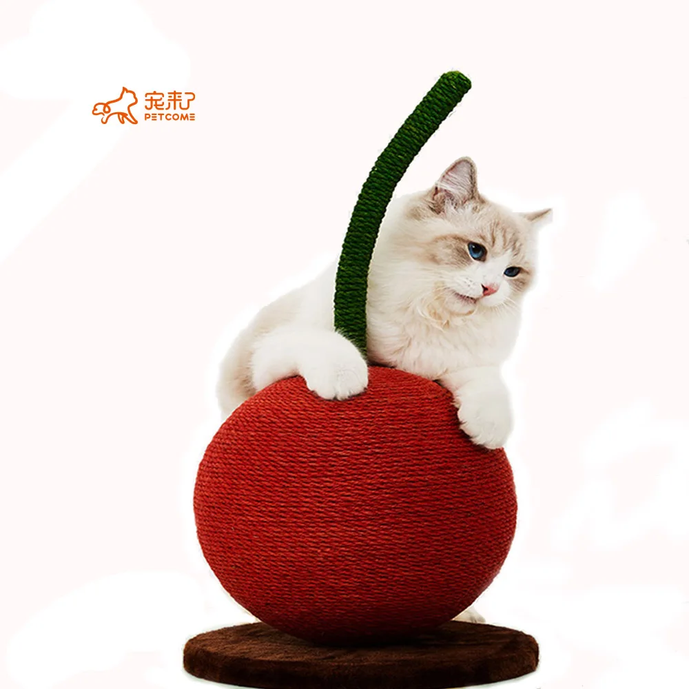 

PETCOME Wish Sell High Quality Amusing Climbing Frame Hand Made Sisal Rope Toy Cat, As picture