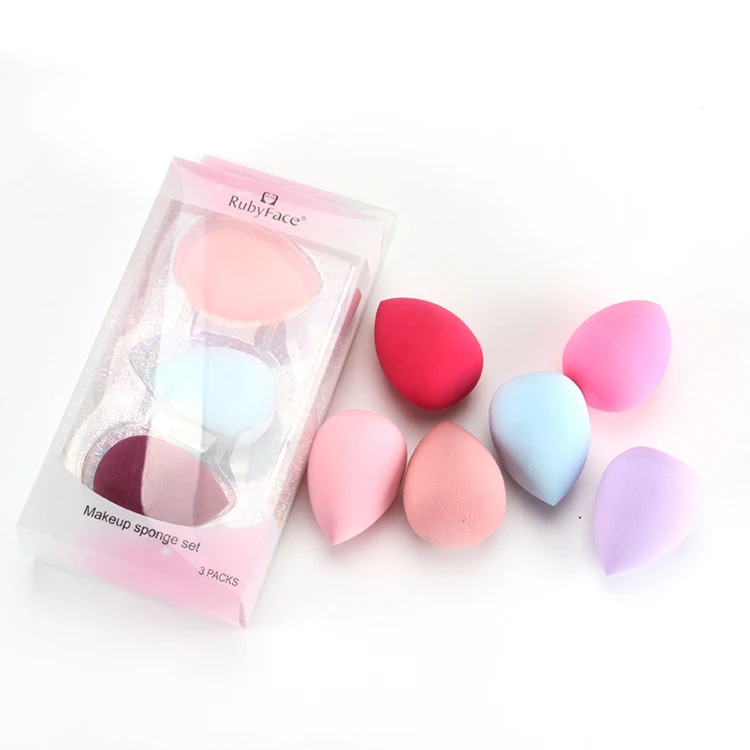 

Soft Non-Latex Makeup Powder Puff Cosmetic Sponge, Colorful