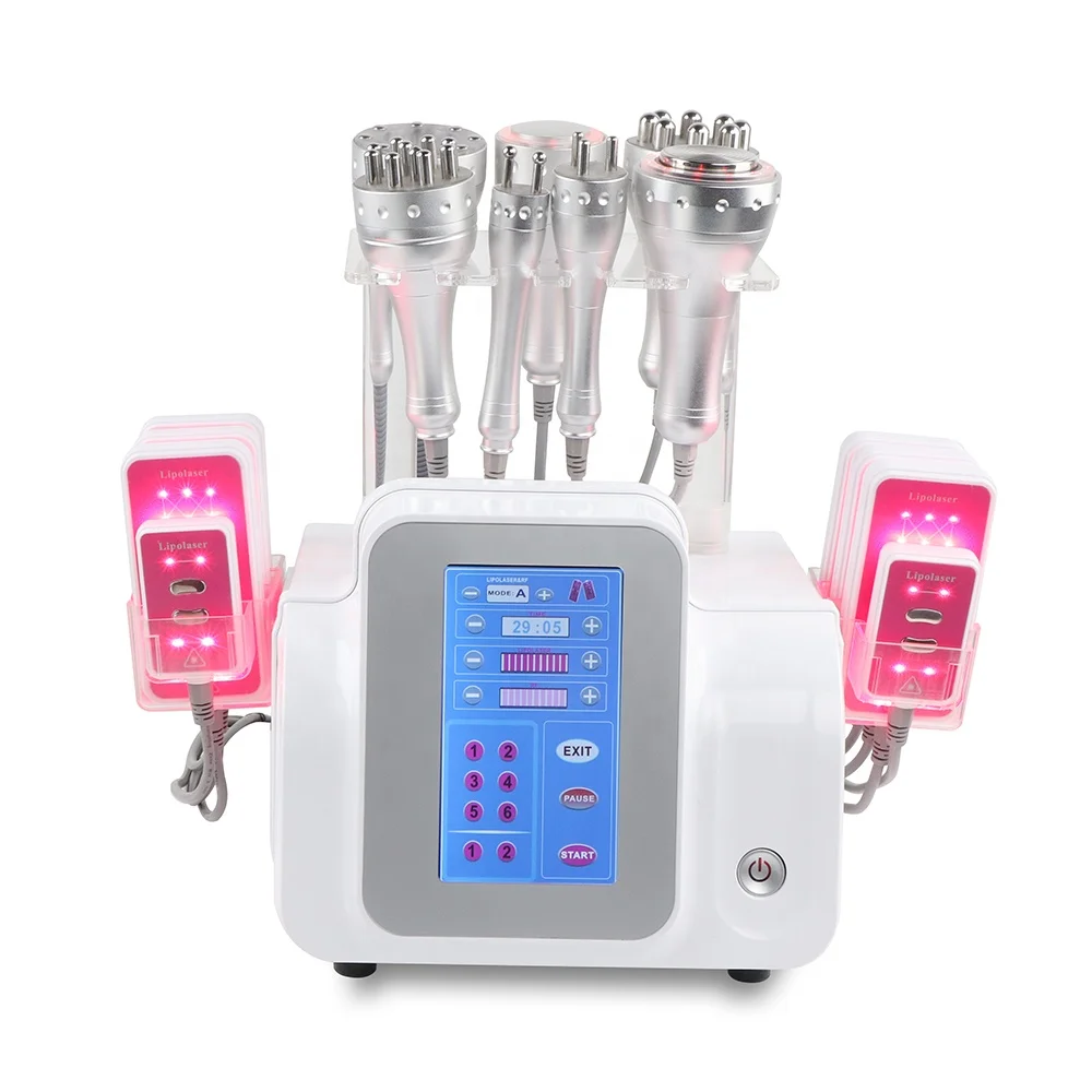 

Yting Newest 8 in 1 40K Cavitation +VACUUM +RF+Lipolaser Body Slimming Weight Loss Machine