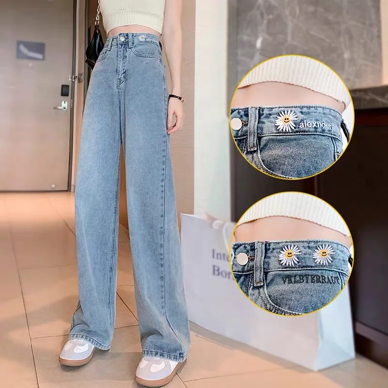 

Women's Jeans Women Casual Streetwear Workout Harem Boy Friend High Waist Mom Jeans Ladies Denim Trousers Pants