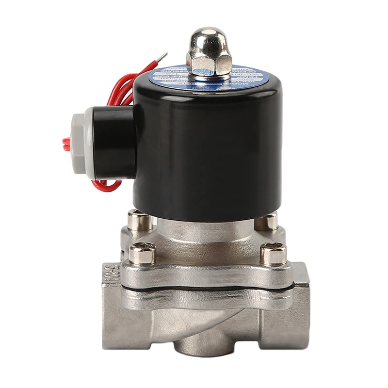 

220V AC 24V DC Stainless Steel Diaphragm Type Electric Water Solenoid Valve 2S160-15 Normally Closed Solenoid Valve