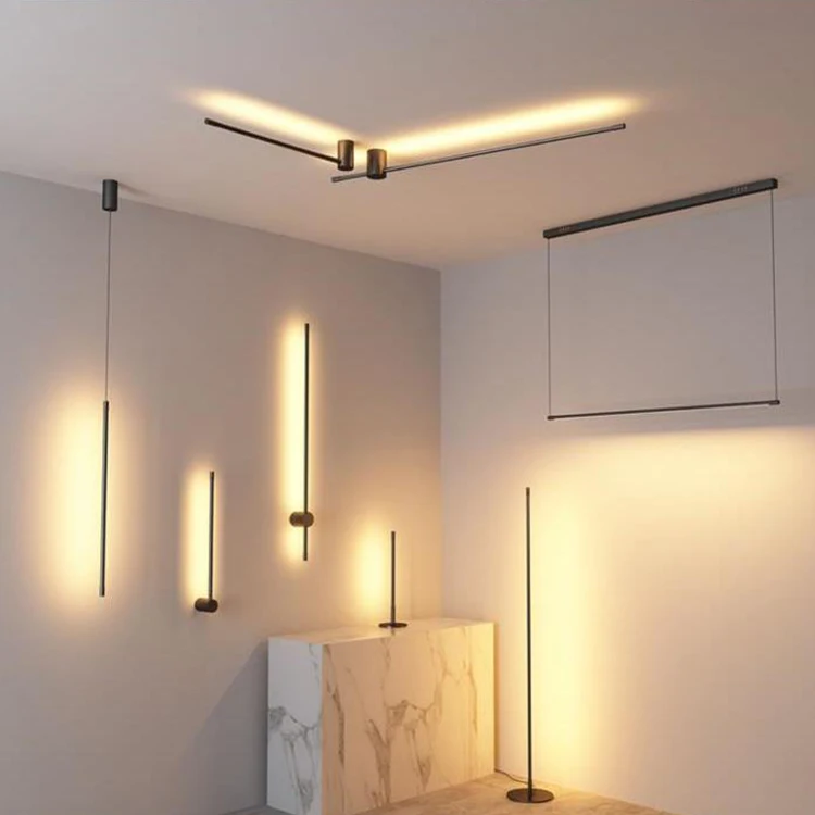 Modern minimalism floor led light decorative standing floor lamp for indoor use