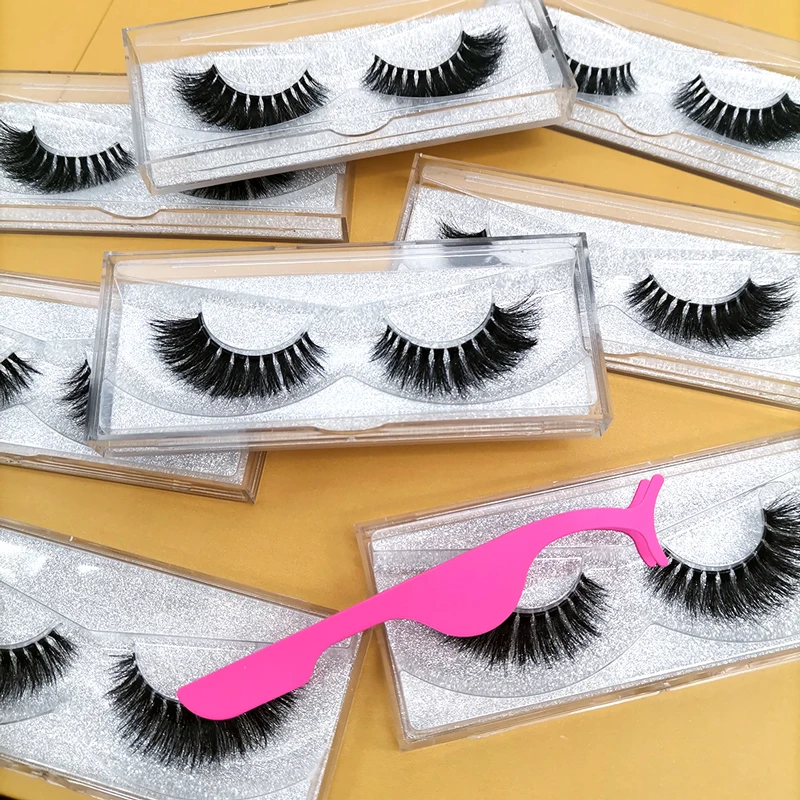 

Whole Sale Lashes Private Label Mink Lahes 25MM False Eyelash from 3D Mink Eyelash Vendors