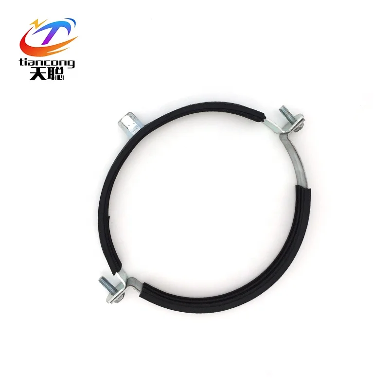 
Metric steel single pipe clamps 