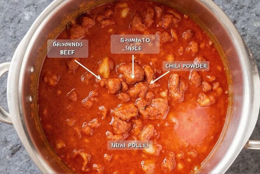 3-Zutaten Hot Dog Chili: Einfach, schnell, lecker