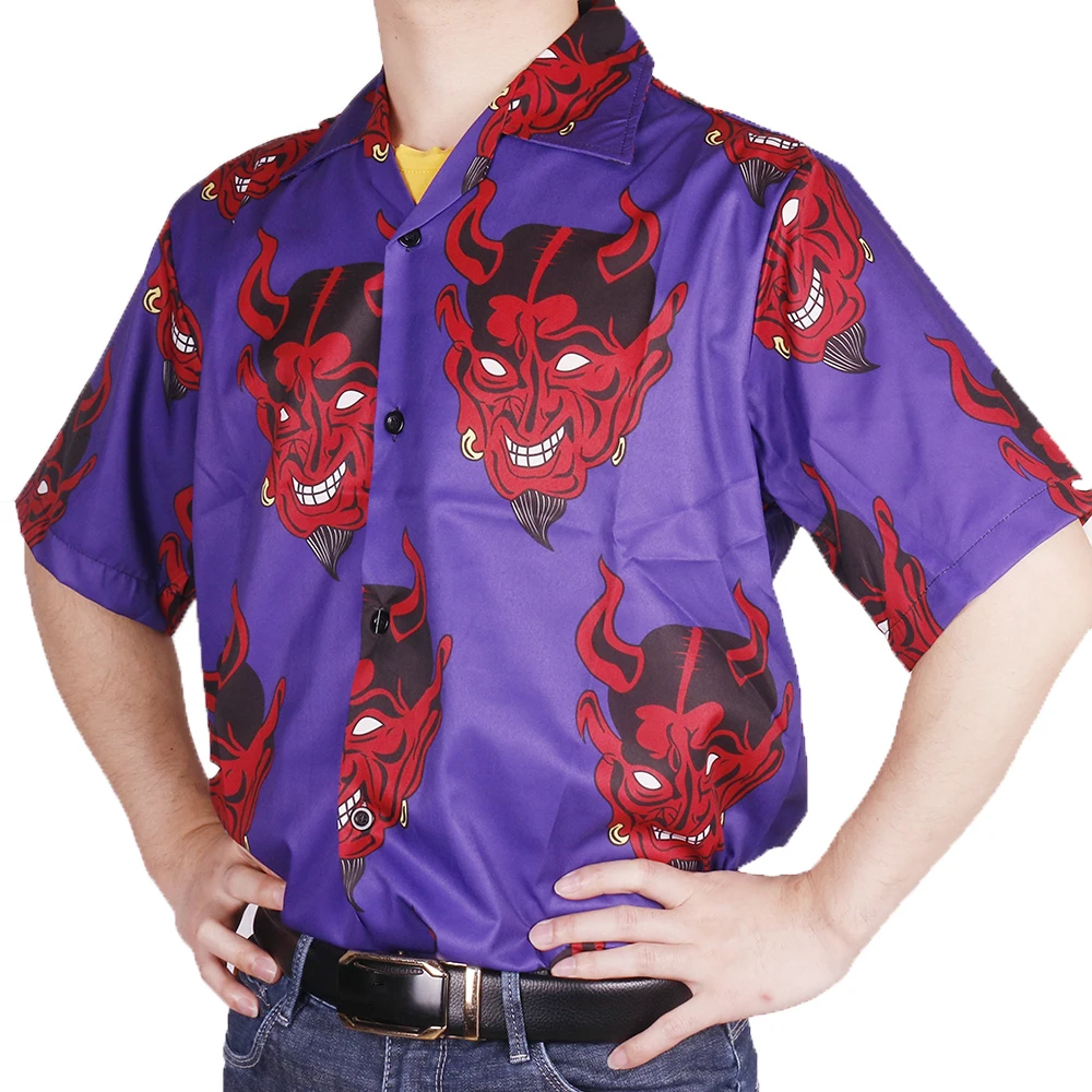 

Summer Hot Style Comfortable Men And Women General Short Shirt Couple Shirt, Custom color