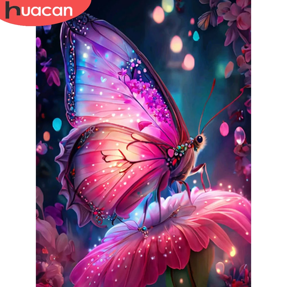 

HUACAN 5D DIY Wholesale Diamond Painting Customized Diamond Embroidery Animal Mosaic Art Kits Home Decor Wall Decor For Kids