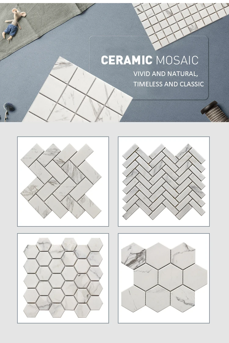 Foshan Forma Redonda De Cuerpo Completo Azulejo Mosaico De Vidrio Para