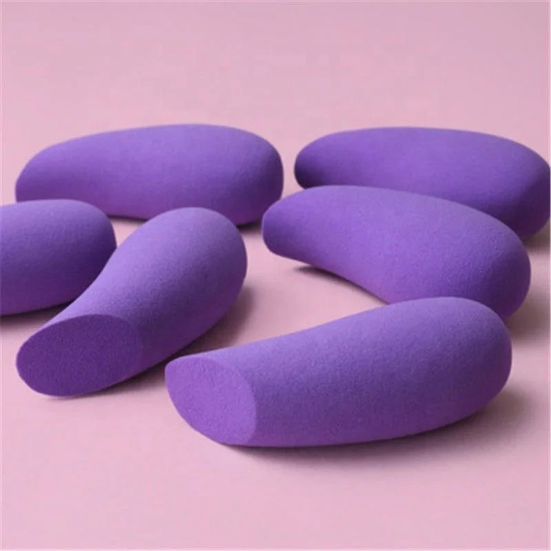 

Eggplant Beveled Fruit Makeup Sponge in Stock, Purple