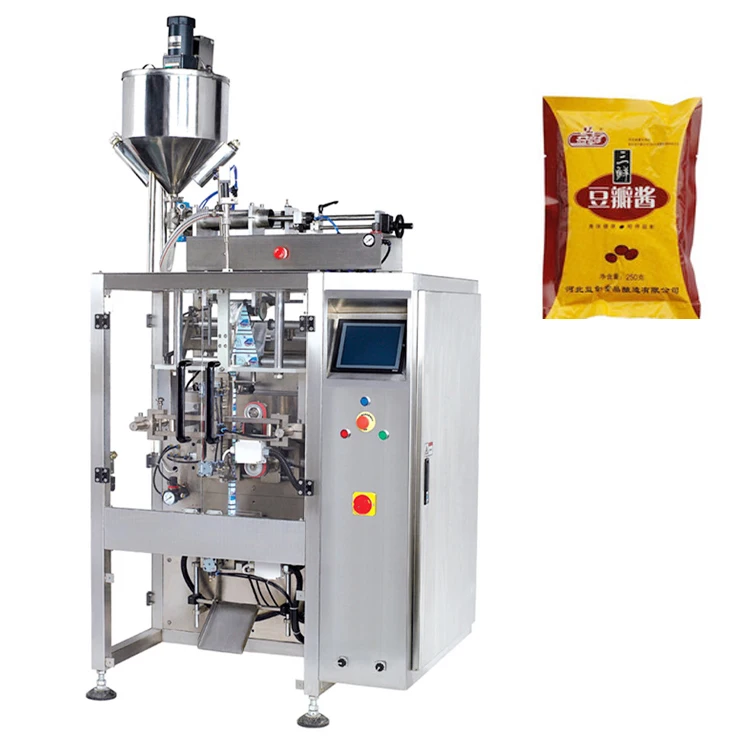 
Automatic multi-function packaging machine price,jam ketchup honey tomato sauce liquid sachet packaging machinery 