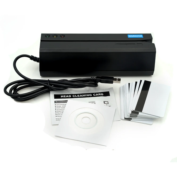 

MSR605X Card Reader Writer USB Swipe Encoder 3 Tracks