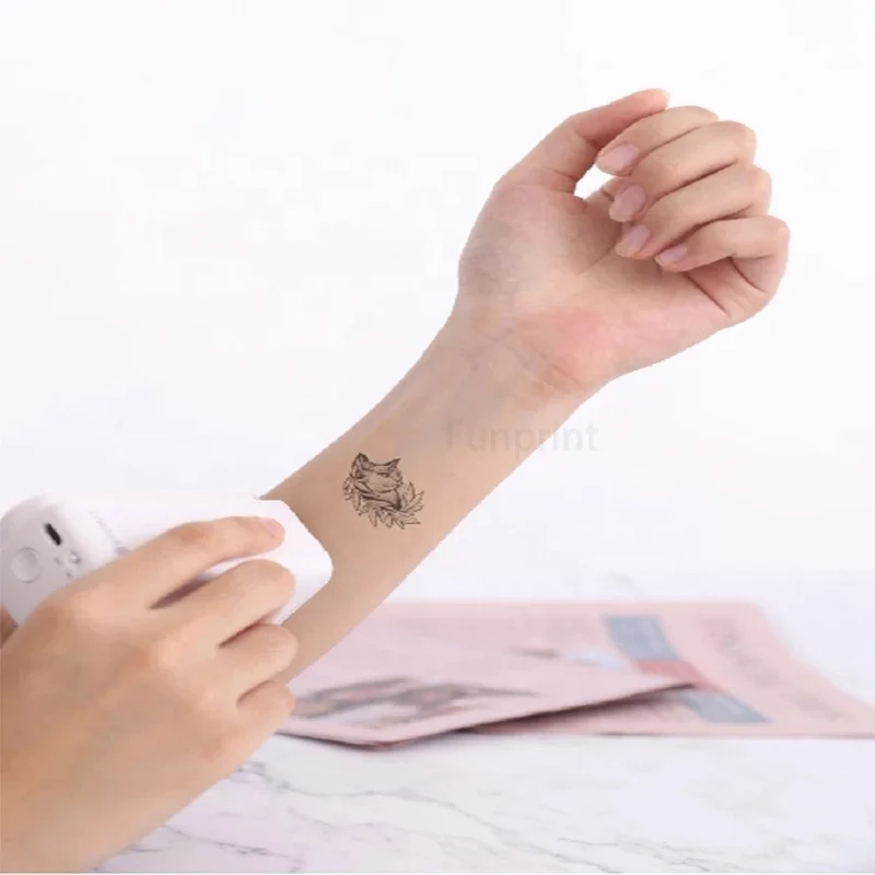 

Amazon mewcreative gifts mini usb battery portable temporary tattoo printer on skin photo a4 mini uv printer machine