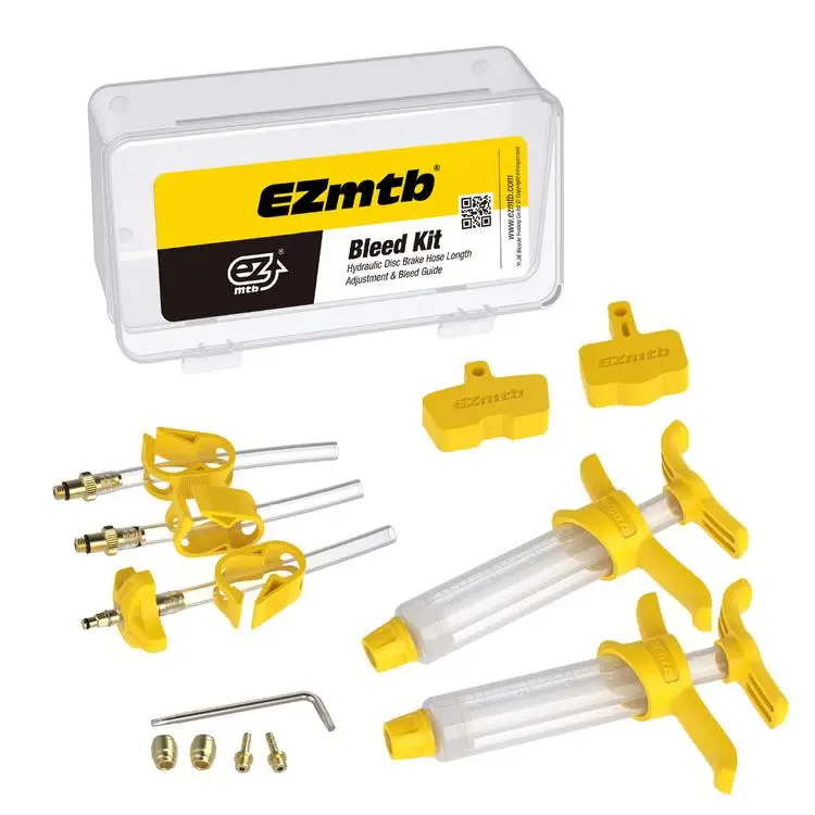 

2021 New Brake Bleed Kit Mountain Bike Hydraulic Disc Brake Repair Tools