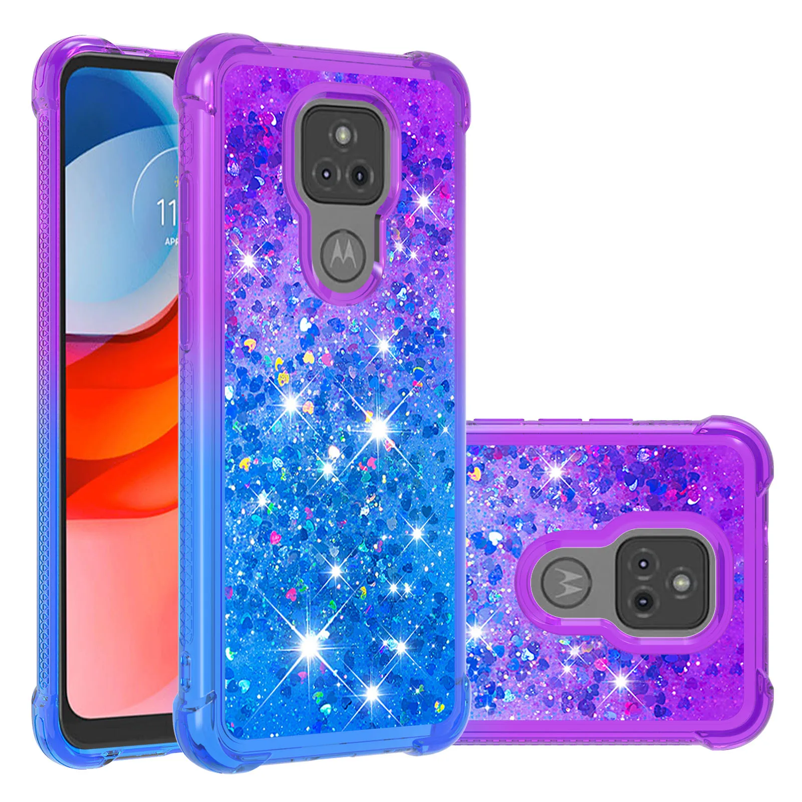 

Bling Liquid Tpu Case Dynamic Liquid Star Quicksand capa Fundas Case Soft Mobile Phone Case For Motorola Moto G Play (2021 Cover