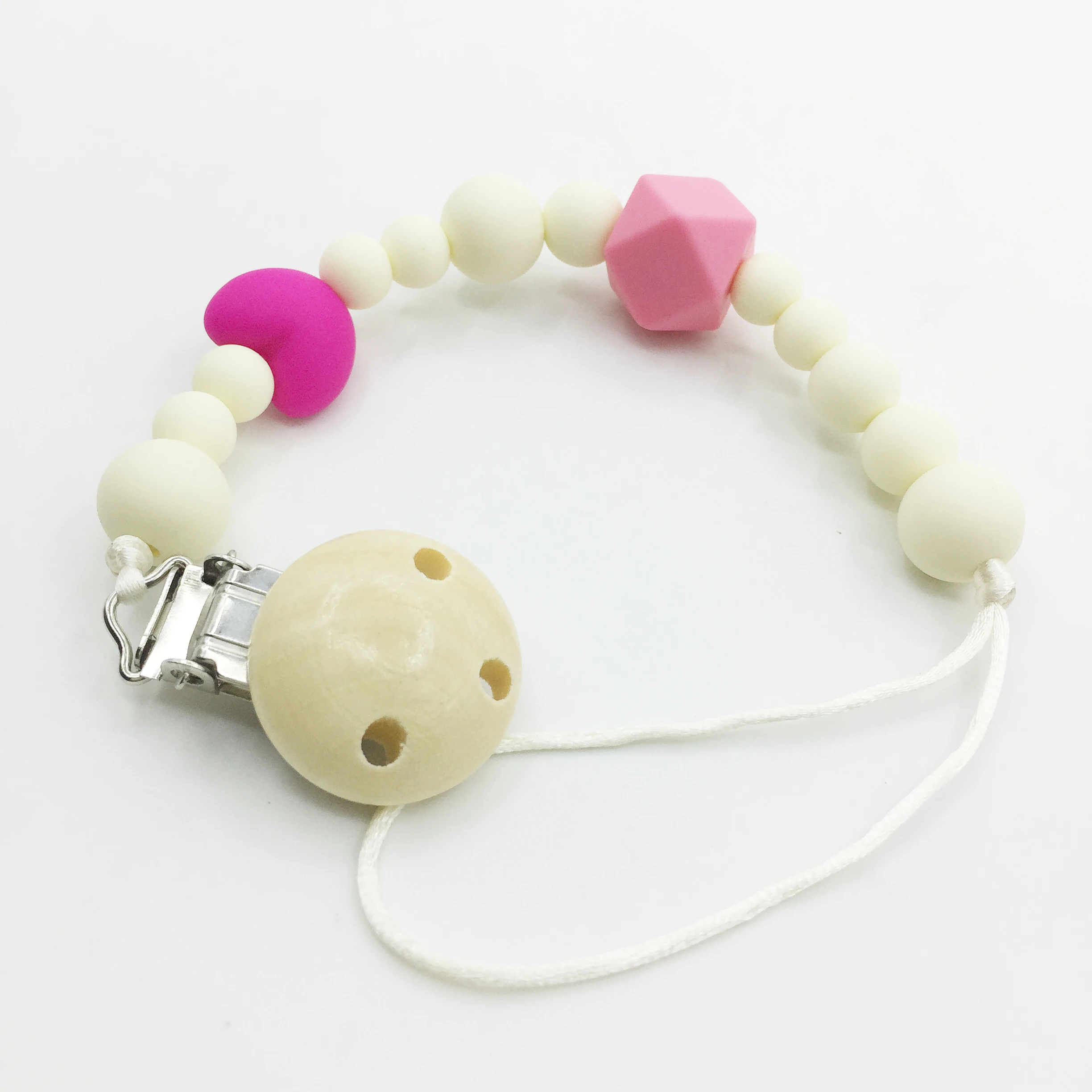 

Silicone Pacifier Chains Customized Baby Pacifier Clips Wholesale, Picture