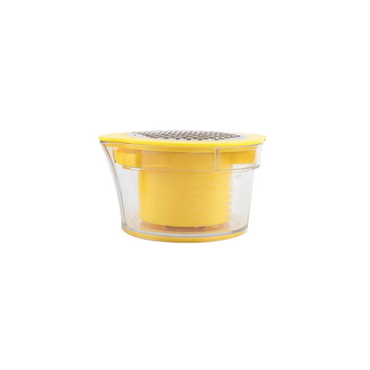 

A689 Creative 4 in 1 Stainless Steel Corn Peeler Multifunctional Corn Planer Kitchen Gadget Manual Corn Stripper Remover, Yellow