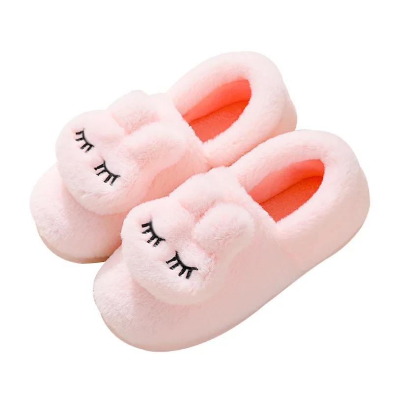 

Lovely Women's Home Slippers Plush Warm Cotton Shoes
