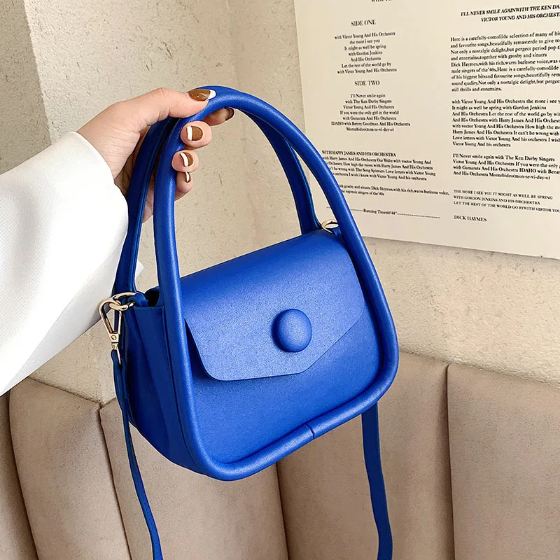 

Trendy ladies solid color purses and handbags bags women's small hand bags woman shoulder messenger bags 2022