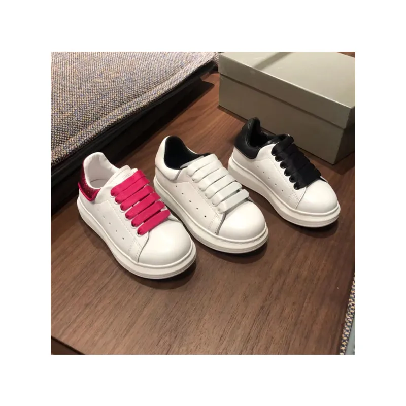 

High-end children's spring 2022 boys' shoes children's small white shoes girls casual white skate shoes primary school
