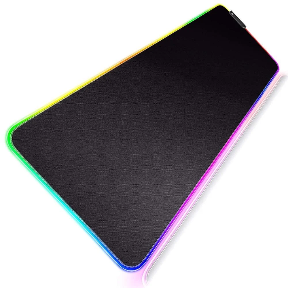 

Oversized Mouse Pad RGB Glowing LED Extended Gaming mat Keyboard pad Colorful for PC Computer Laptop