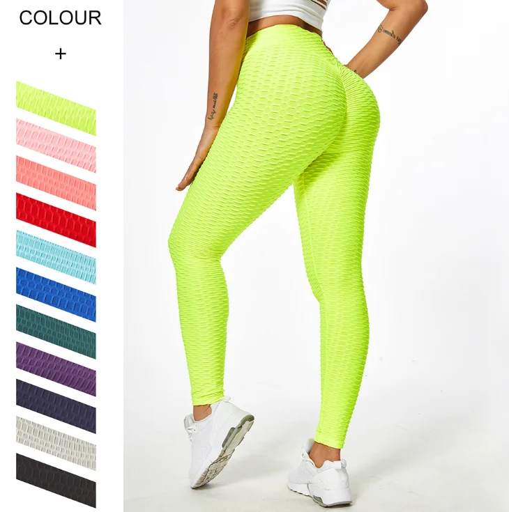 

Custom made Women Leggings Sport Women Fitness Gym Clothing Push Up Tights Workout Anti Cellulite Yoga Pants, More color could be choosed