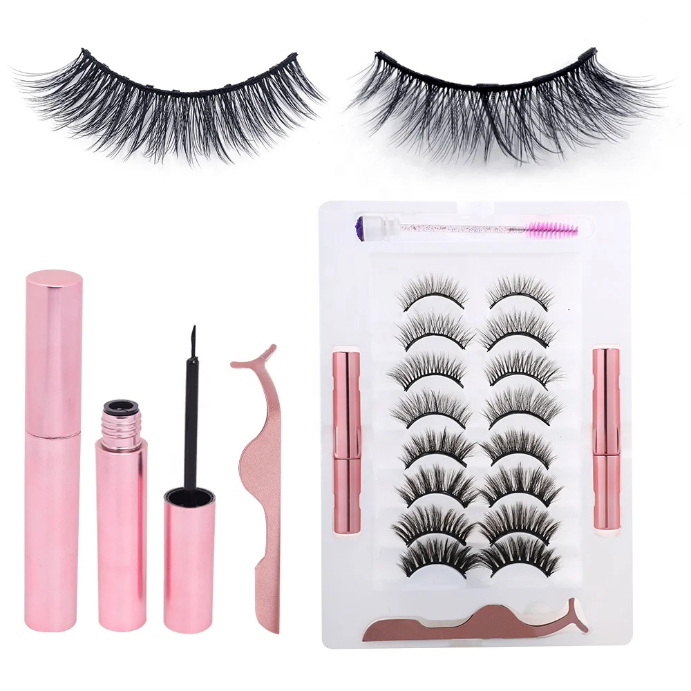 

Makeup False Eyelashes Magnetic Eyelash Factory Eyelash Magnetic Eyeliner, Black color