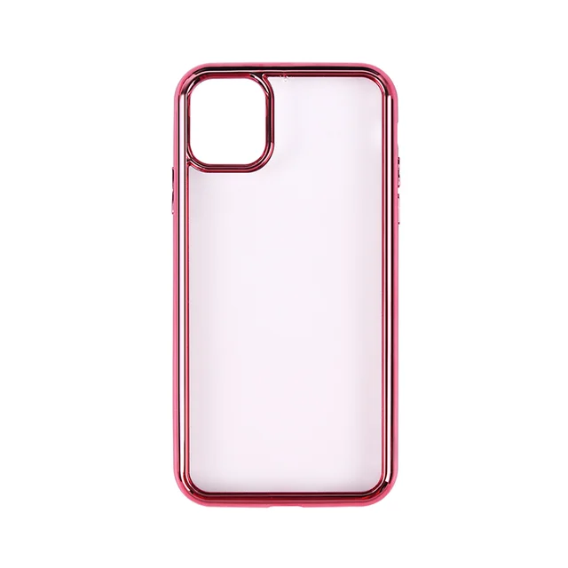 

Electroplating phnom penh phone case for iPhone12 two-in-one stick skin material phone shell