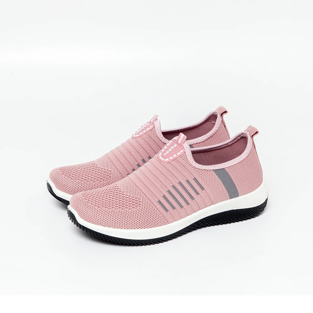 

Hot Sale Cheap New Fashion Casual Shoes Women Flat Women Mesh Slip on Walking Shoes Sports Sneaker Ladies Loafer Shoes, 3 colors