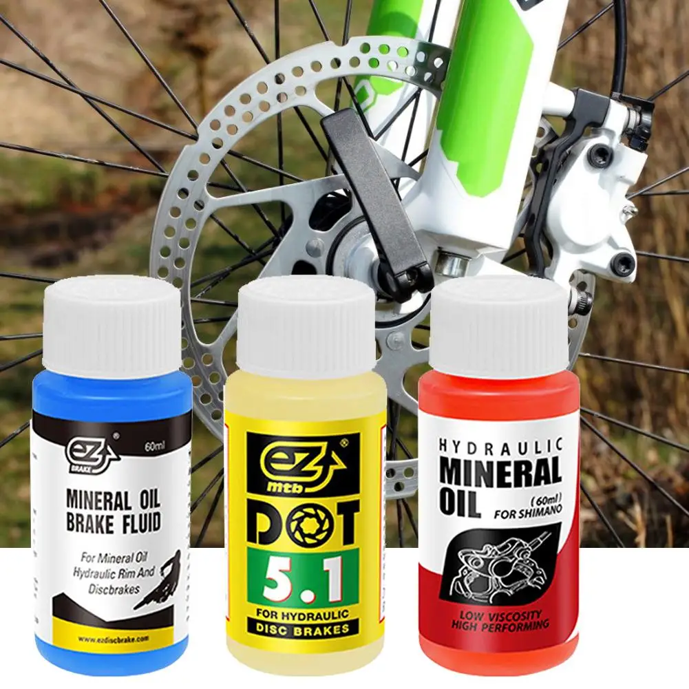 

60ml DOT General Oil Bicycle Brake Mineral Oil Fluid Hydraulic Disc Brake Lubricant For Shimano Magura Mountain Bikes