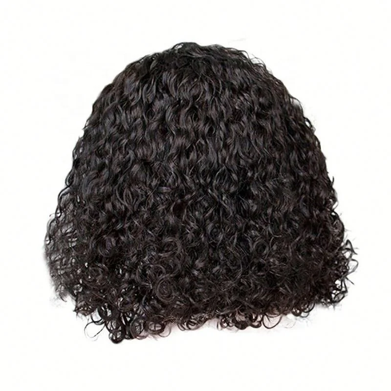 

Popular Long Curly Wig Female Chemical Fiber High Temperature Silk Wig Curly Hair, Black