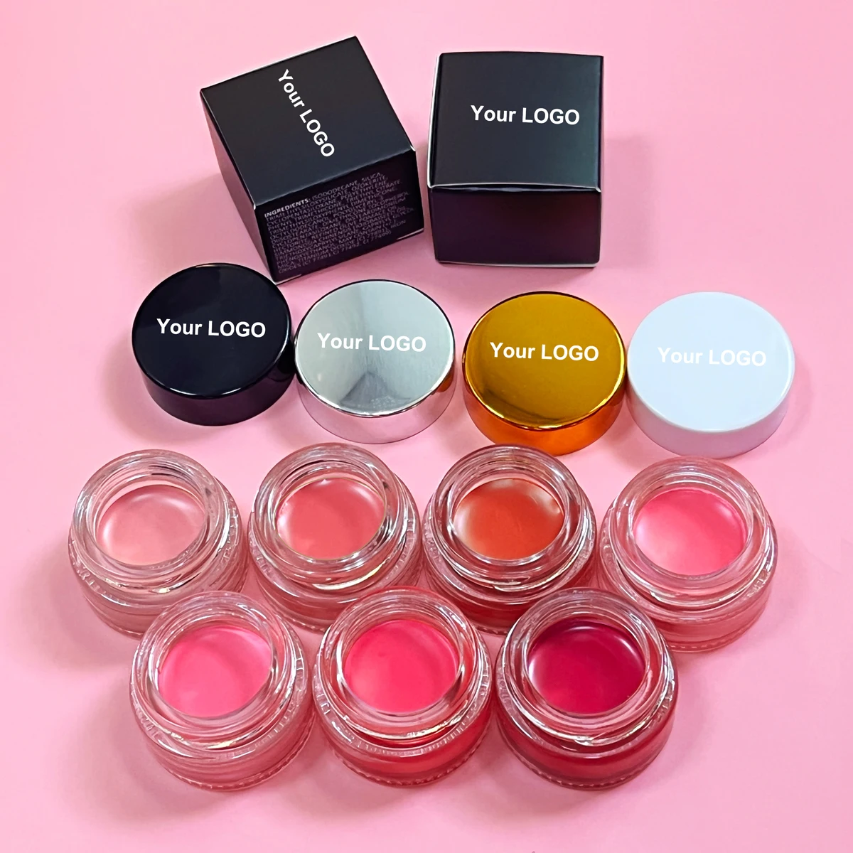 Private Label Pigment Cream Blush Wholesale Face Makeup Long Lasting Vegan Custom Blush