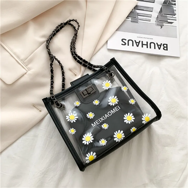 

Wholesale Fashion Women PVC Handbag Lady Mini Shoulder bag